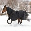 Derka padokowa z odpinanym kołnierzem 50g 1200D IRISH - Bucas - black/gold
